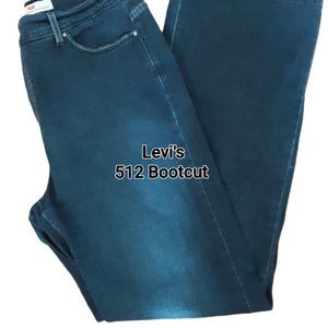 Levi's 512 Bootcut Jeans 14M